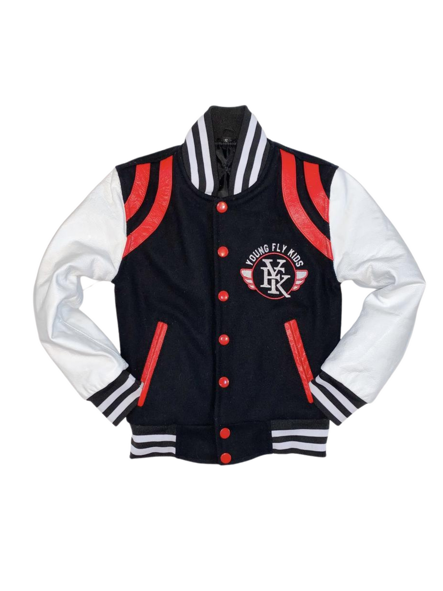 RED Varsity Jacket Infant / Toddler / Youth – Wildflower Clothing