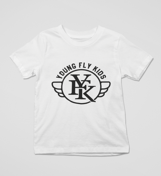 YFK T-Shirt White/Blk